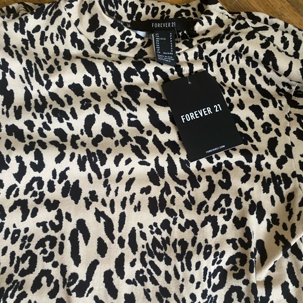 Forever 21 cheetah dress